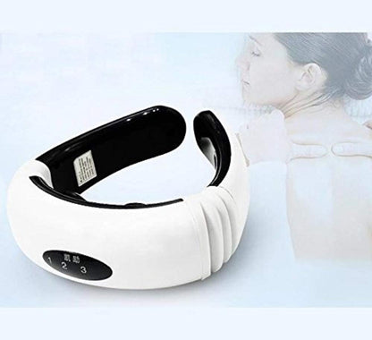 Cervical vertebra massager Impulse Treatment massage device